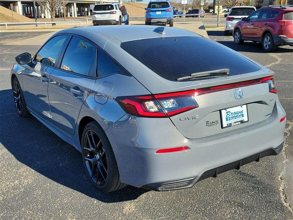 new 2025 Honda Civic Hybrid car, priced at $31,185