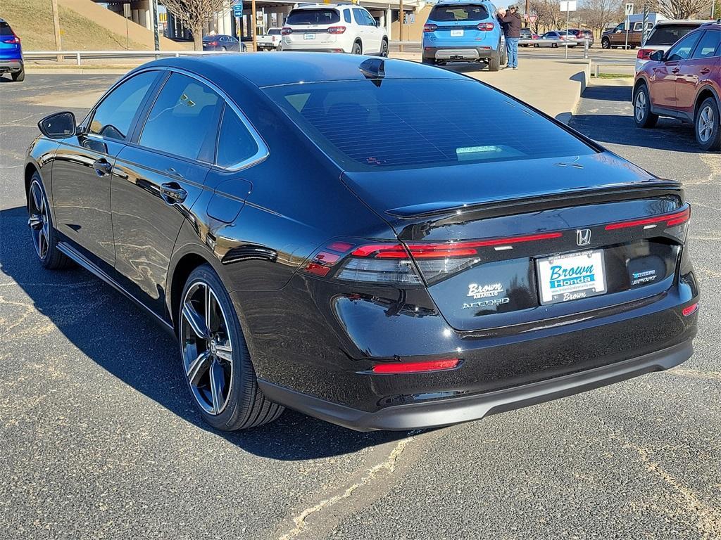 new 2025 Honda Accord Hybrid car, priced at $34,055