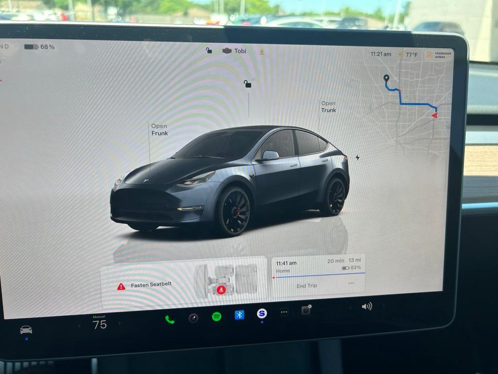 used 2025 Tesla Model Y car, priced at $43,258
