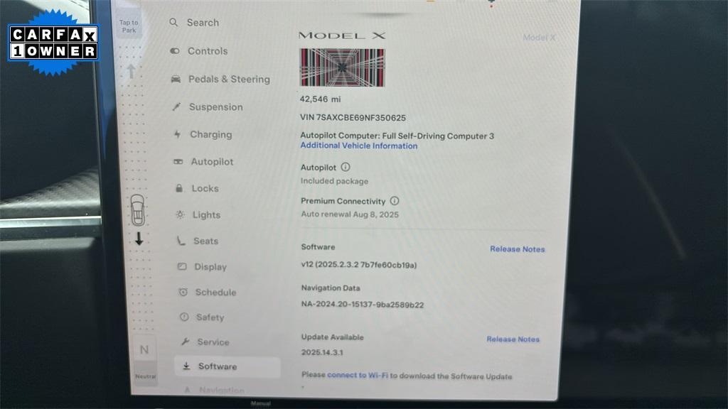 used 2022 Tesla Model X car, priced at $59,055
