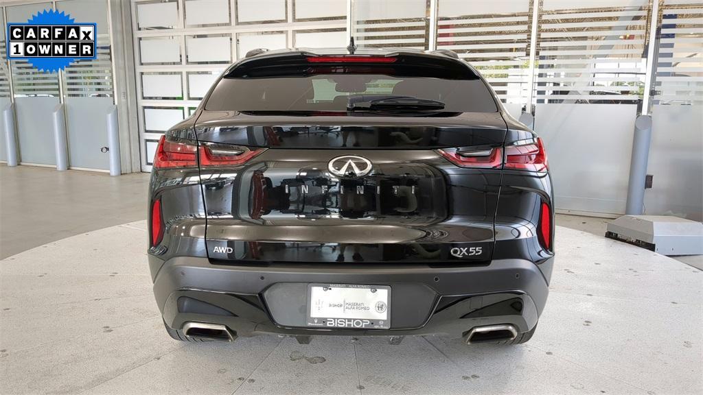 used 2023 INFINITI QX55 car, priced at $38,495