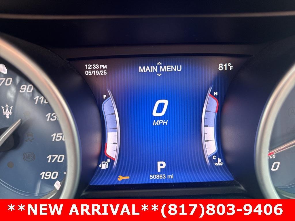 used 2016 Maserati Ghibli car, priced at $18,995