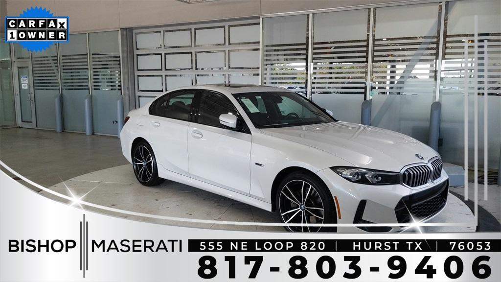 used 2023 BMW 330e car, priced at $30,000