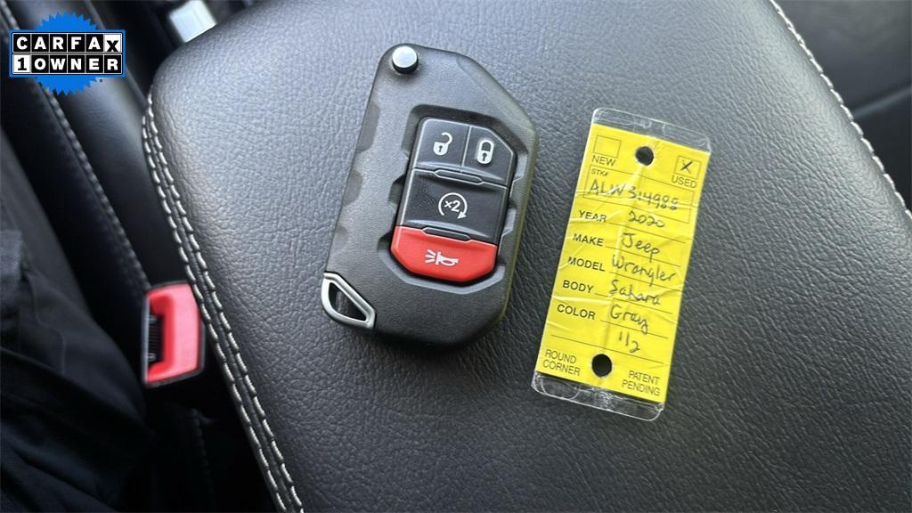 used 2020 Jeep Wrangler Unlimited car, priced at $30,629