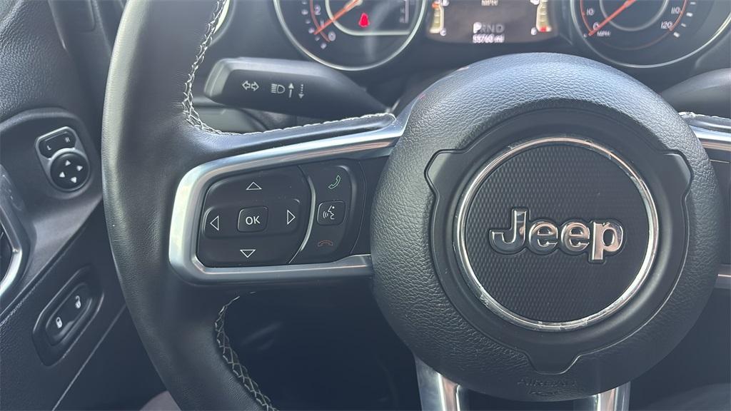 used 2020 Jeep Wrangler Unlimited car, priced at $31,420