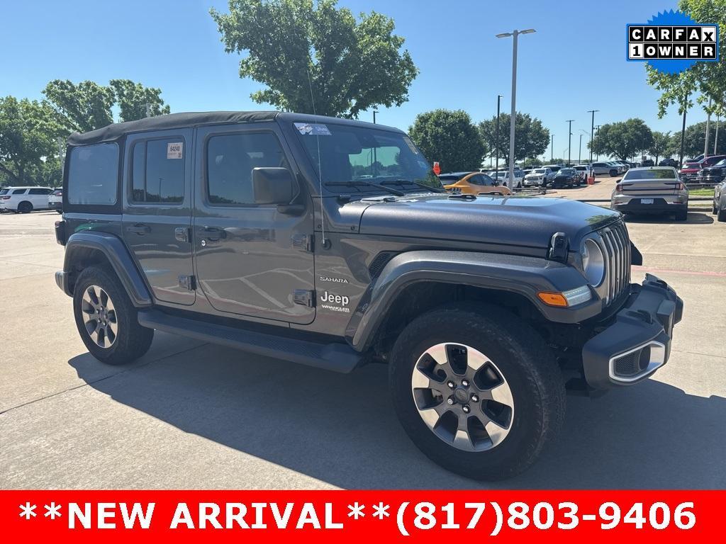 used 2020 Jeep Wrangler Unlimited car, priced at $31,420
