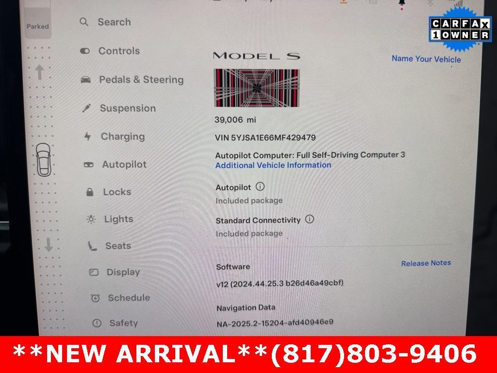used 2021 Tesla Model S car, priced at $53,907