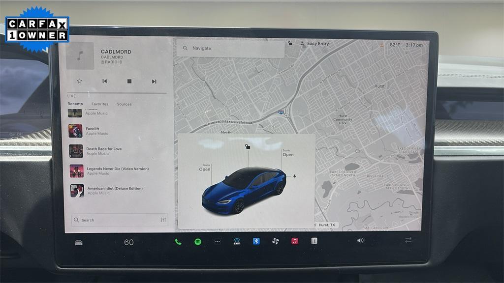 used 2021 Tesla Model S car, priced at $52,829