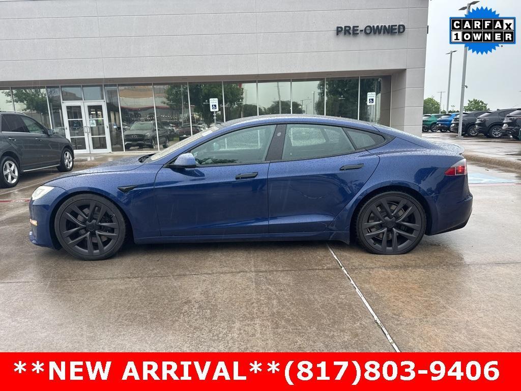used 2021 Tesla Model S car, priced at $53,907