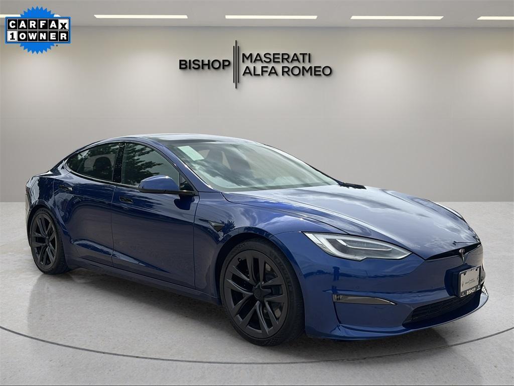 used 2021 Tesla Model S car, priced at $53,907