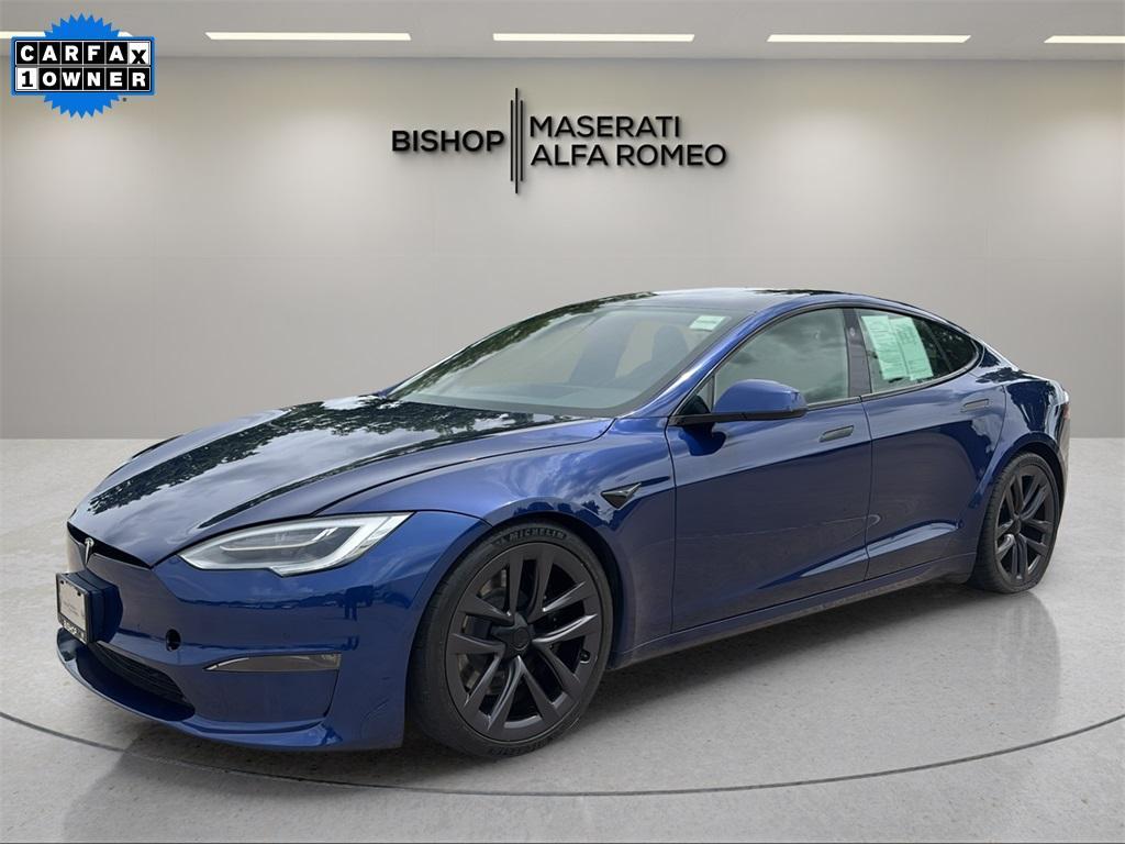 used 2021 Tesla Model S car, priced at $52,829