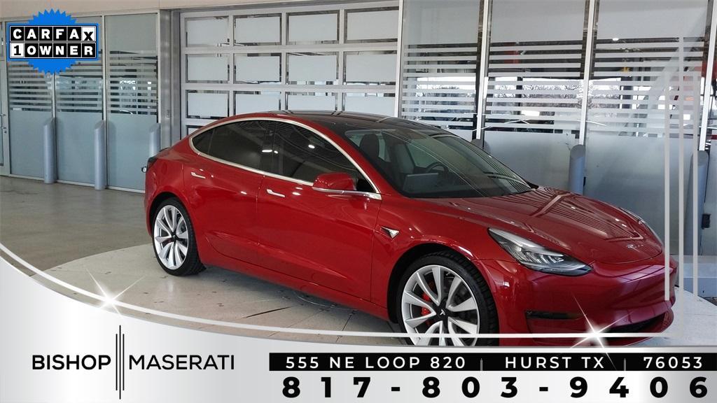 used 2018 Tesla Model 3 car, priced at $25,574