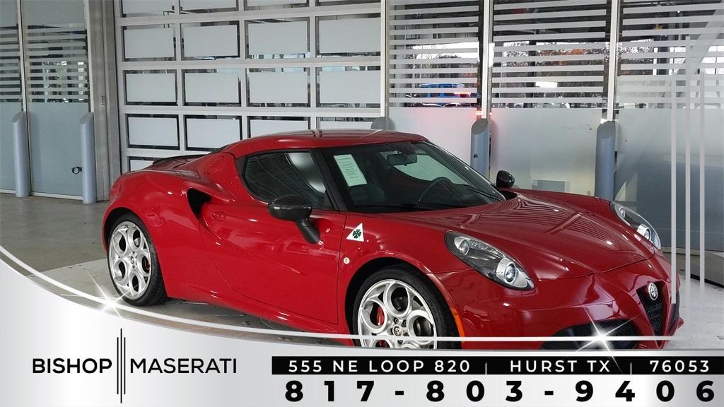 used 2016 Alfa Romeo 4C car, priced at $46,775