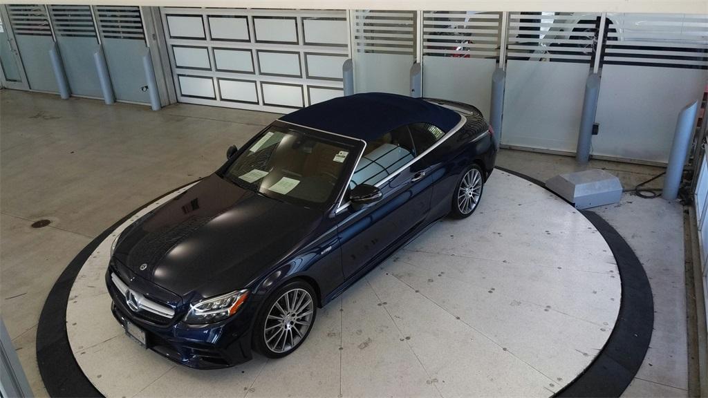 used 2021 Mercedes-Benz AMG C 43 car, priced at $46,000