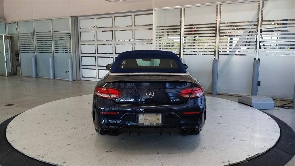 used 2021 Mercedes-Benz AMG C 43 car, priced at $46,000