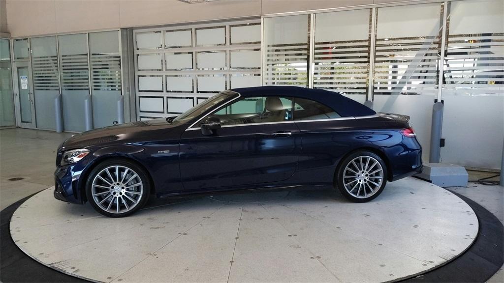 used 2021 Mercedes-Benz AMG C 43 car, priced at $46,000