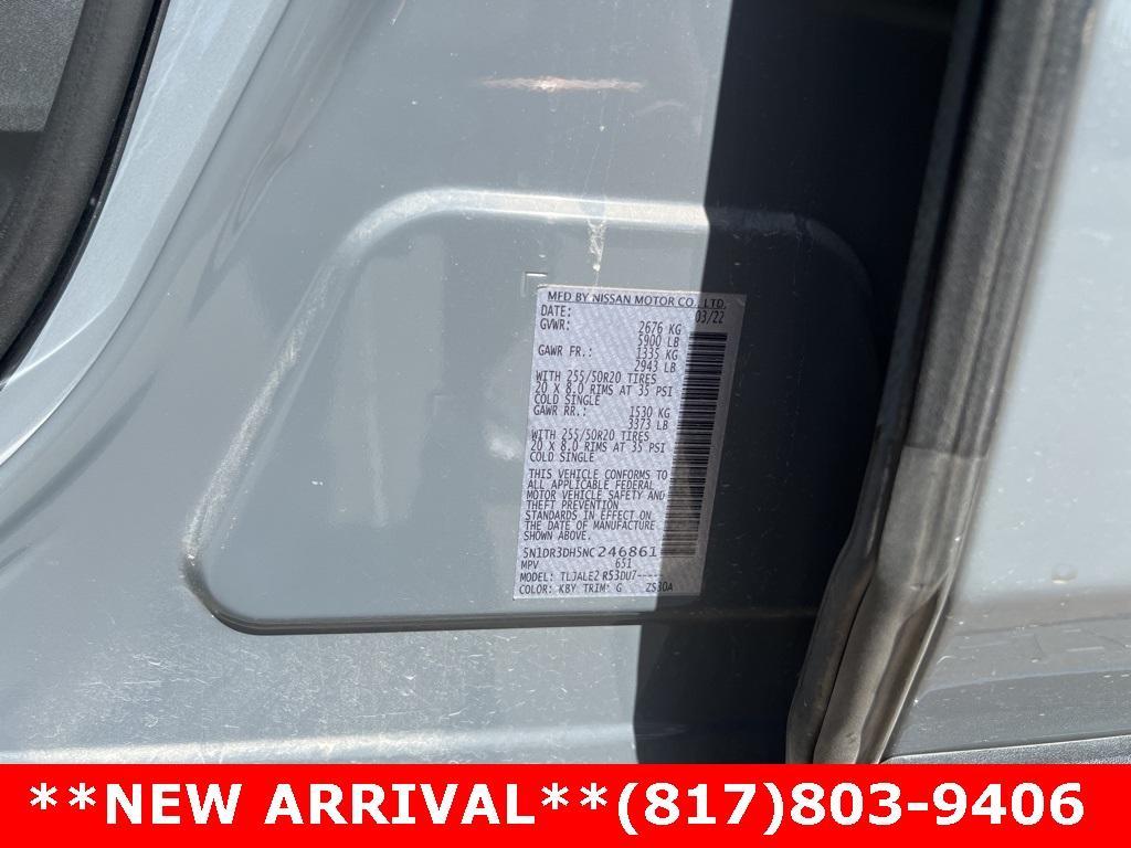 used 2022 Nissan Pathfinder car, priced at $26,900