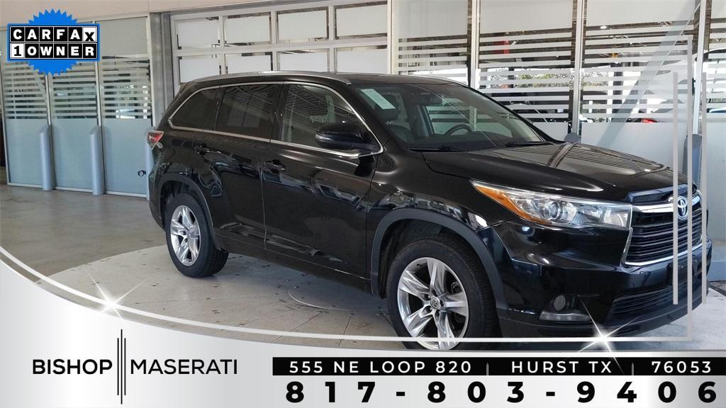 used 2015 Toyota Highlander car, priced at $18,000