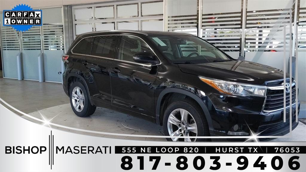 used 2015 Toyota Highlander car, priced at $19,325