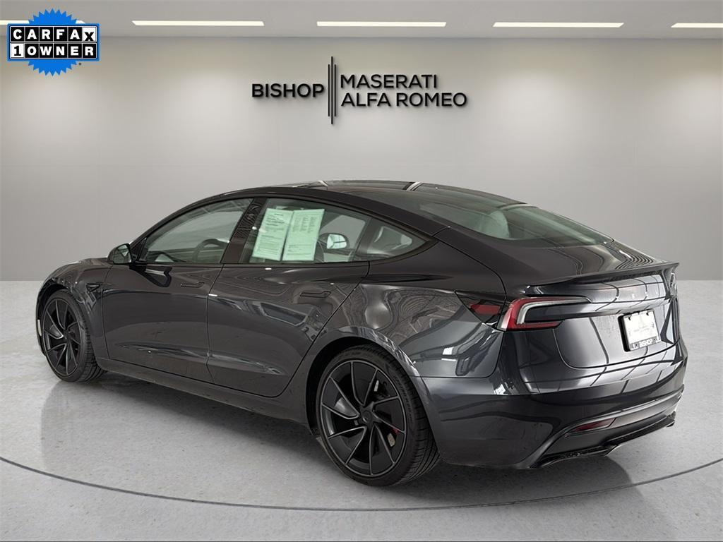 used 2024 Tesla Model 3 car, priced at $44,874