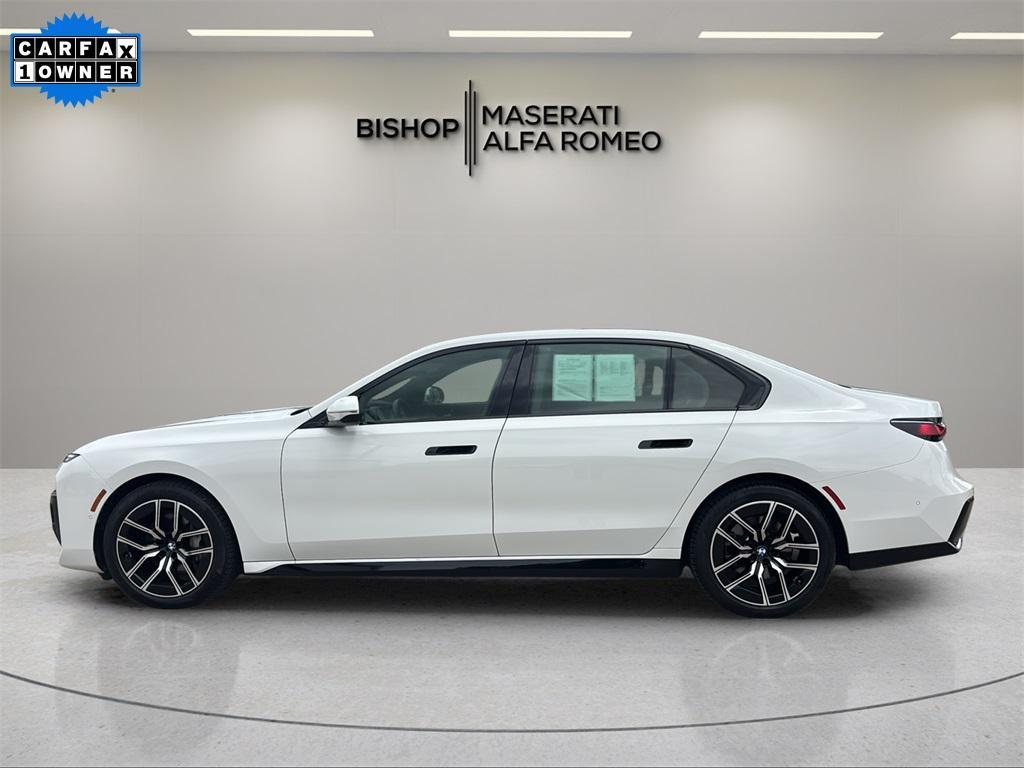 used 2024 BMW 740 car, priced at $79,995