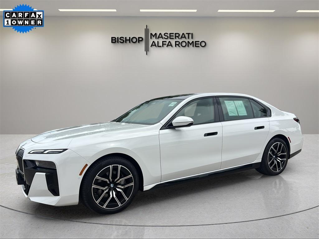 used 2024 BMW 740 car, priced at $79,995