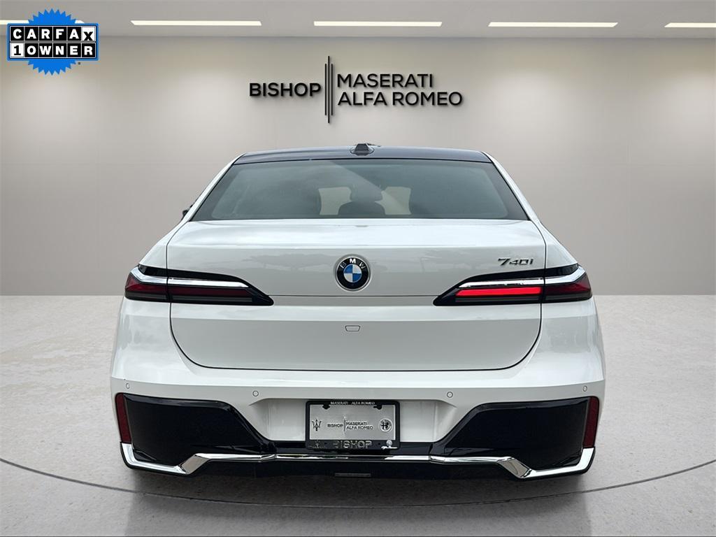 used 2024 BMW 740 car, priced at $79,995