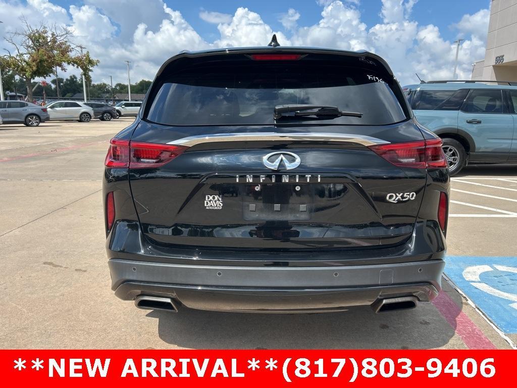 used 2021 INFINITI QX50 car, priced at $22,527
