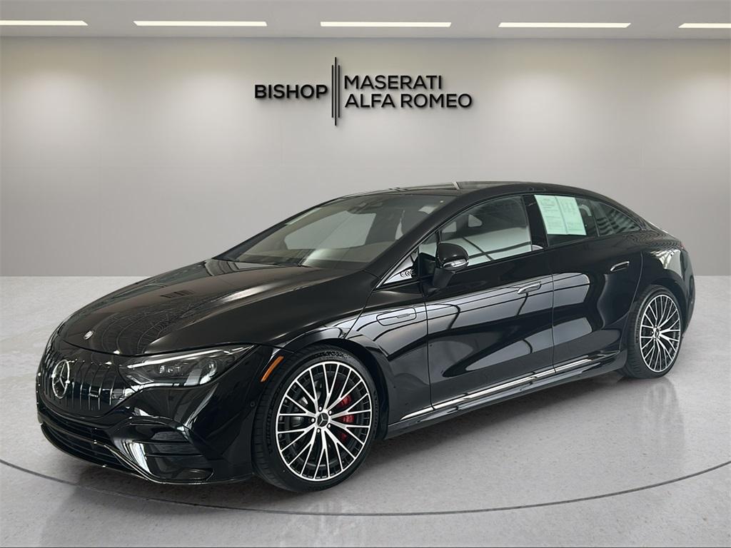 used 2024 Mercedes-Benz AMG EQE car, priced at $72,787