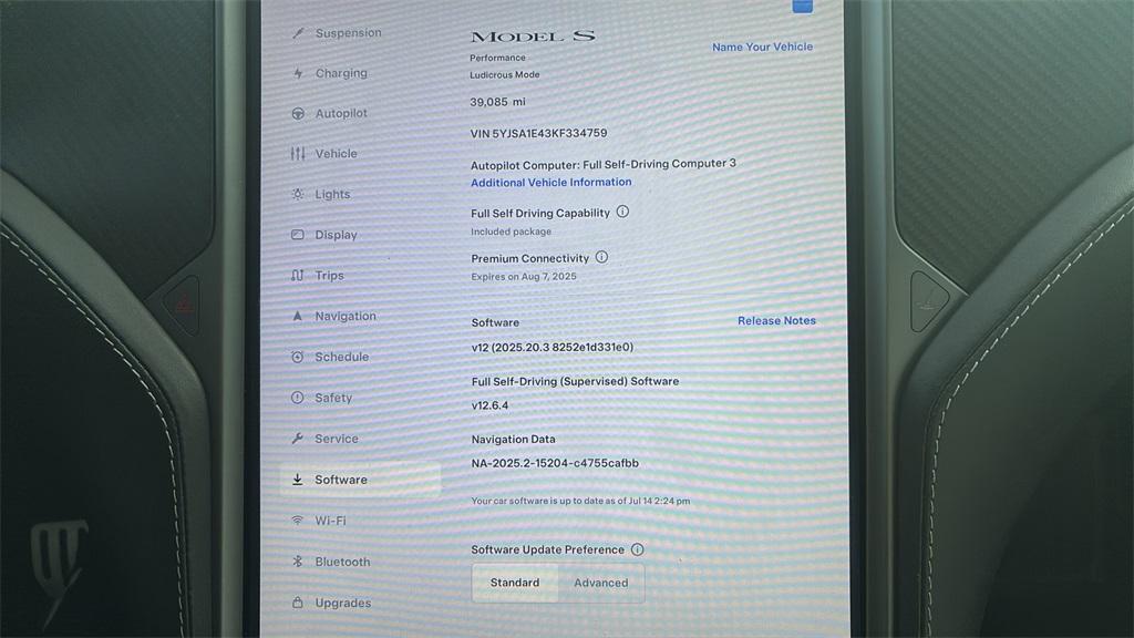 used 2019 Tesla Model S car, priced at $38,995