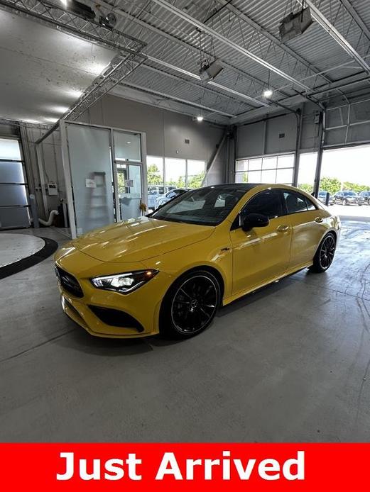 used 2023 Mercedes-Benz AMG CLA 35 car, priced at $50,699