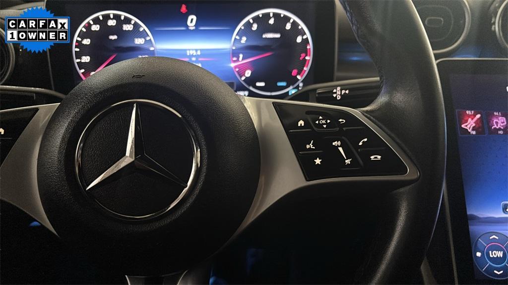 used 2024 Mercedes-Benz C-Class car, priced at $38,775