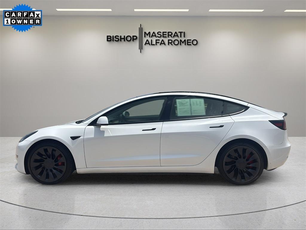 used 2023 Tesla Model 3 car, priced at $32,228