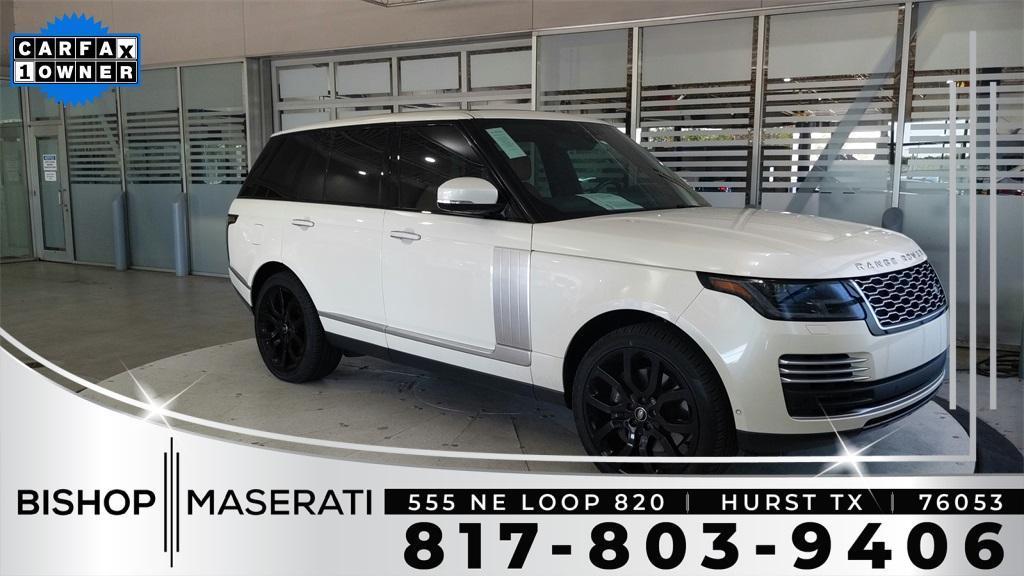 used 2021 Land Rover Range Rover car, priced at $75,500