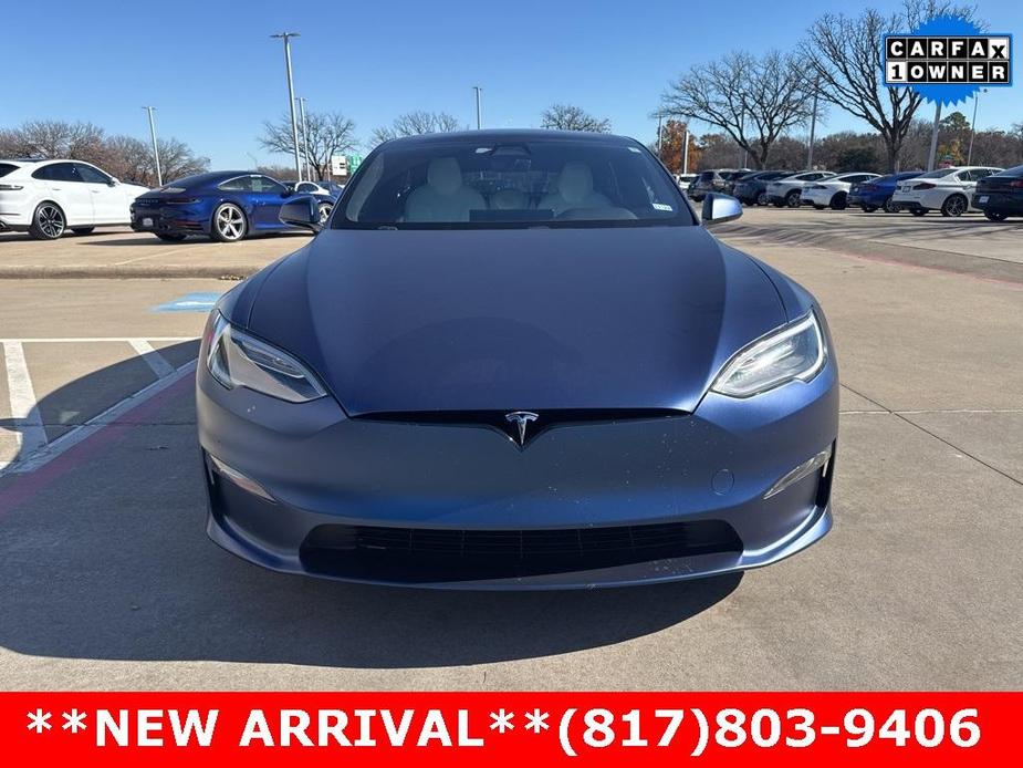 used 2021 Tesla Model S car, priced at $56,443