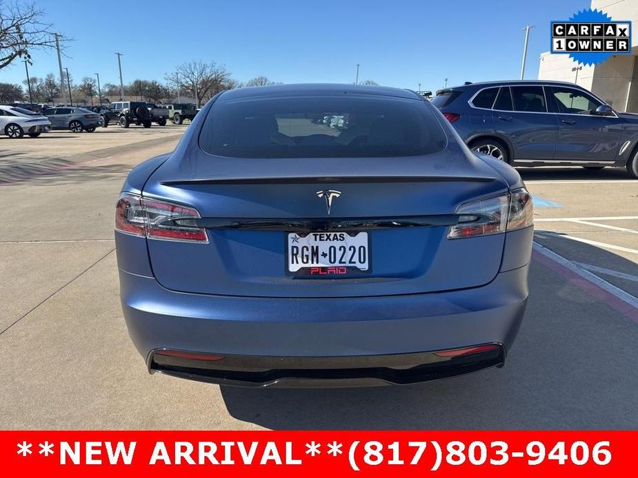 used 2021 Tesla Model S car, priced at $56,443