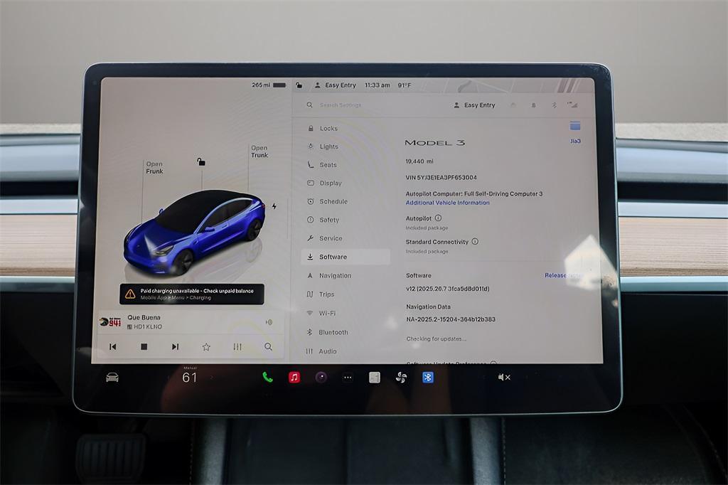 used 2023 Tesla Model 3 car, priced at $26,754
