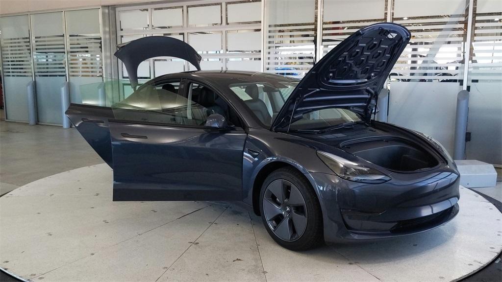 used 2023 Tesla Model 3 car, priced at $25,689