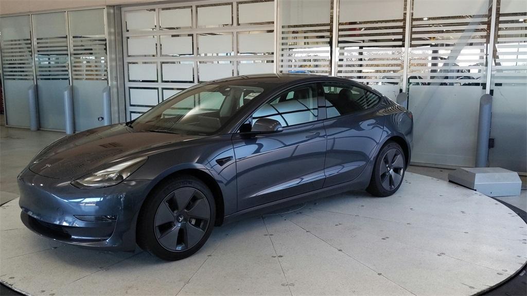 used 2023 Tesla Model 3 car, priced at $25,689