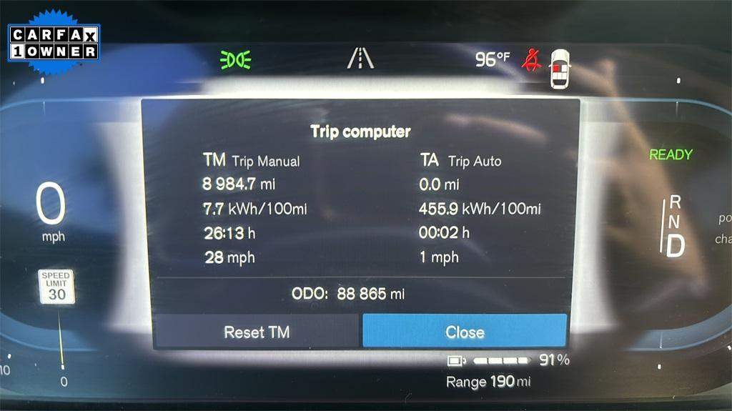 used 2023 Volvo C40 Recharge Pure Electric car, priced at $24,302