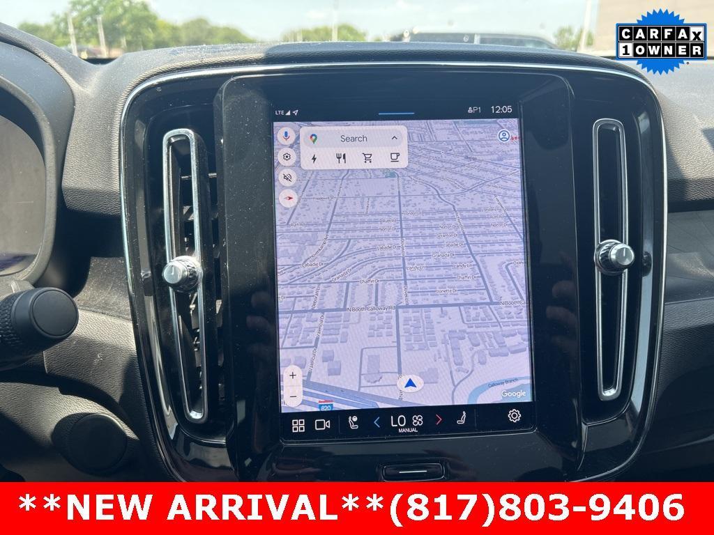 used 2023 Volvo C40 Recharge Pure Electric car, priced at $26,990