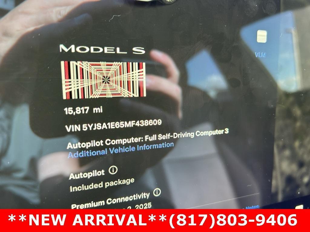 used 2021 Tesla Model S car, priced at $55,294
