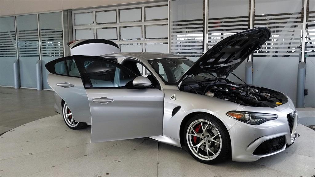 used 2017 Alfa Romeo Giulia car, priced at $37,000