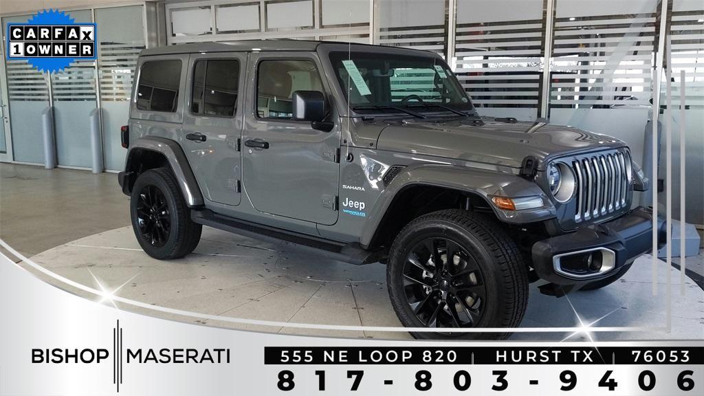 used 2021 Jeep Wrangler Unlimited 4xe car, priced at $30,669