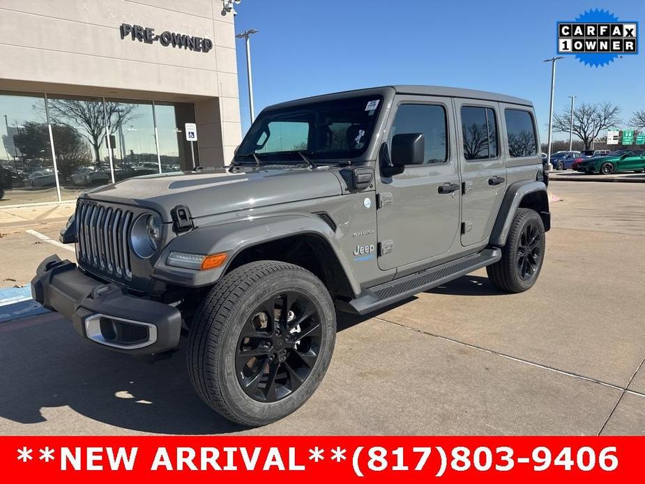 used 2021 Jeep Wrangler Unlimited 4xe car, priced at $31,250