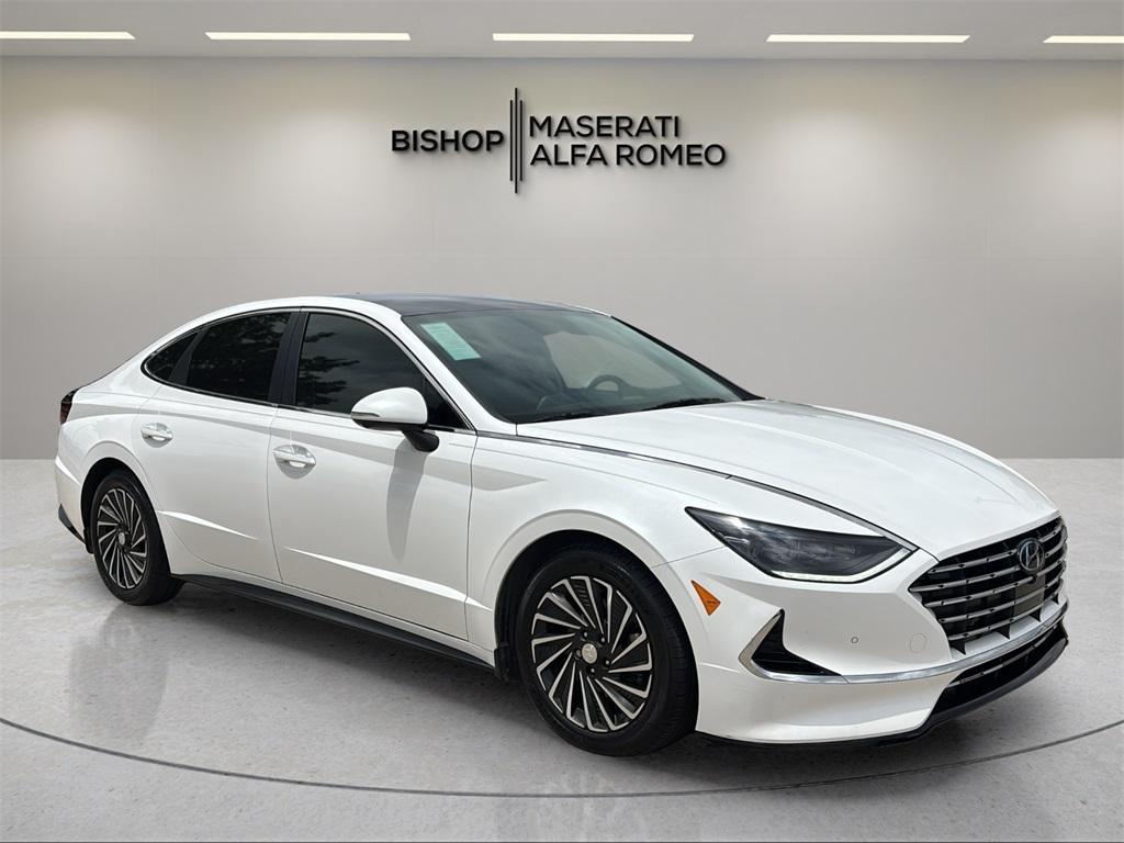 used 2021 Hyundai Sonata Hybrid car, priced at $19,995