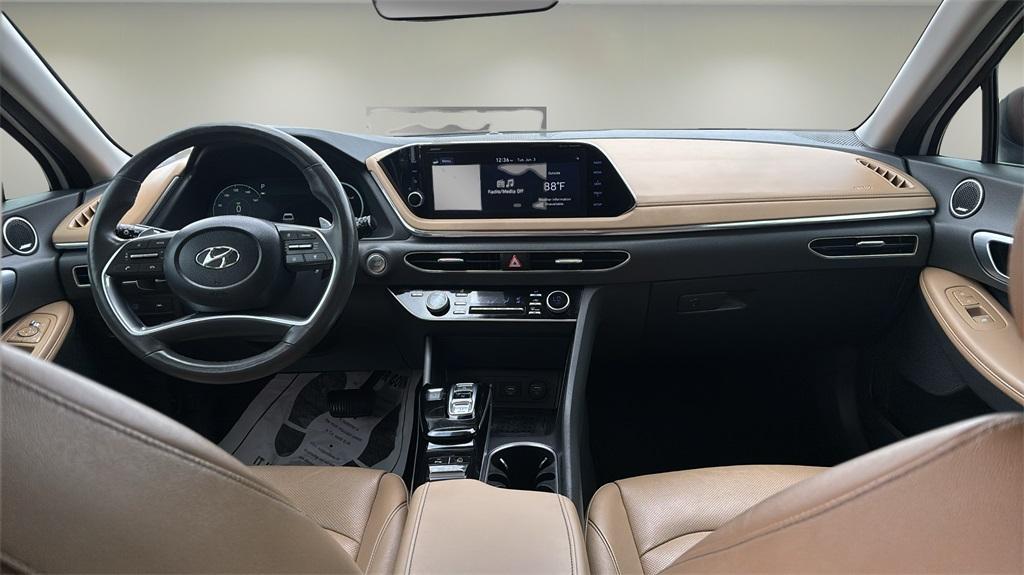 used 2021 Hyundai Sonata Hybrid car, priced at $19,995