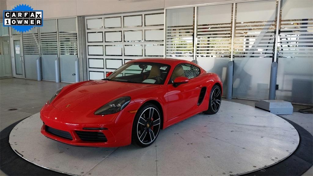 used 2023 Porsche 718 Cayman car, priced at $83,000