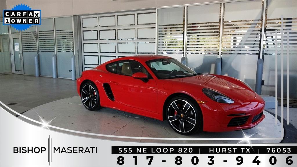 used 2023 Porsche 718 Cayman car, priced at $81,374