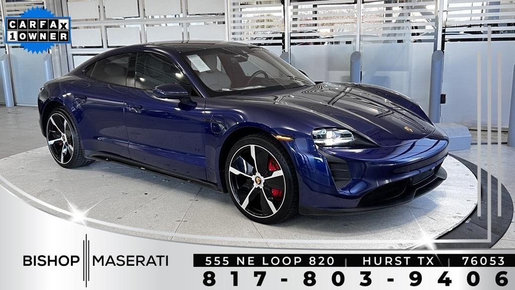 used 2023 Porsche Taycan car, priced at $81,521